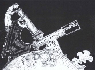 Astrobiologia - Illustrazione pubblicata per la prima volta nel Dossier "La vita nell'Universo", http://www.torinoscienza.it/dossier/la_vita_nell_universo_2517.html